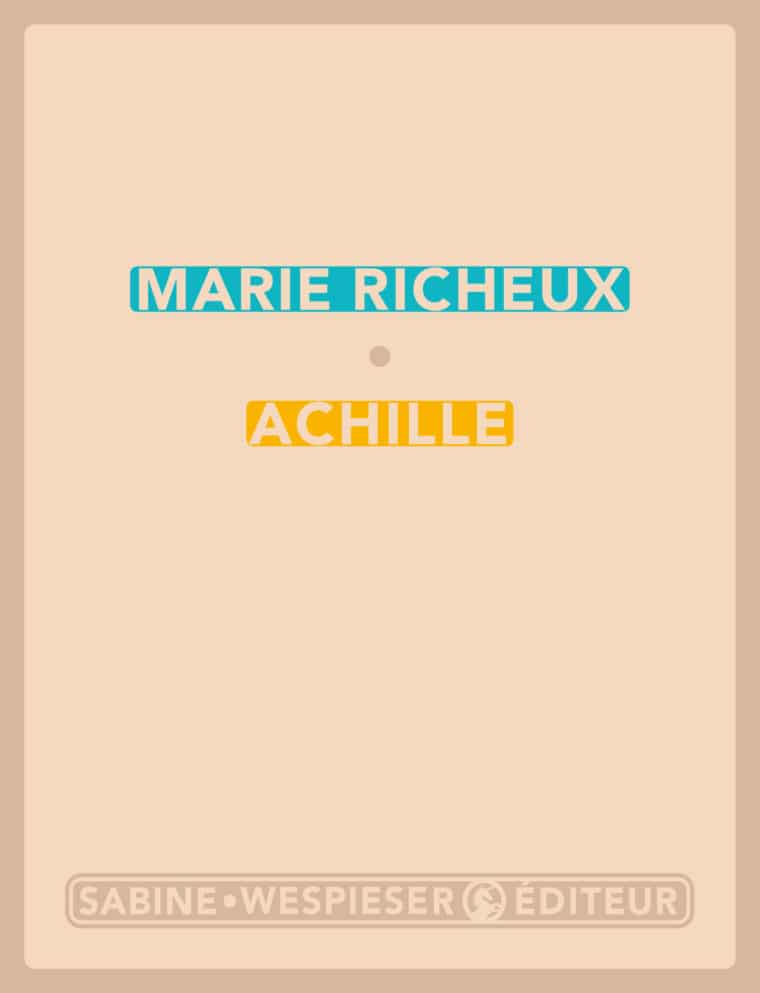 Achille - Marie Richeux - 2015