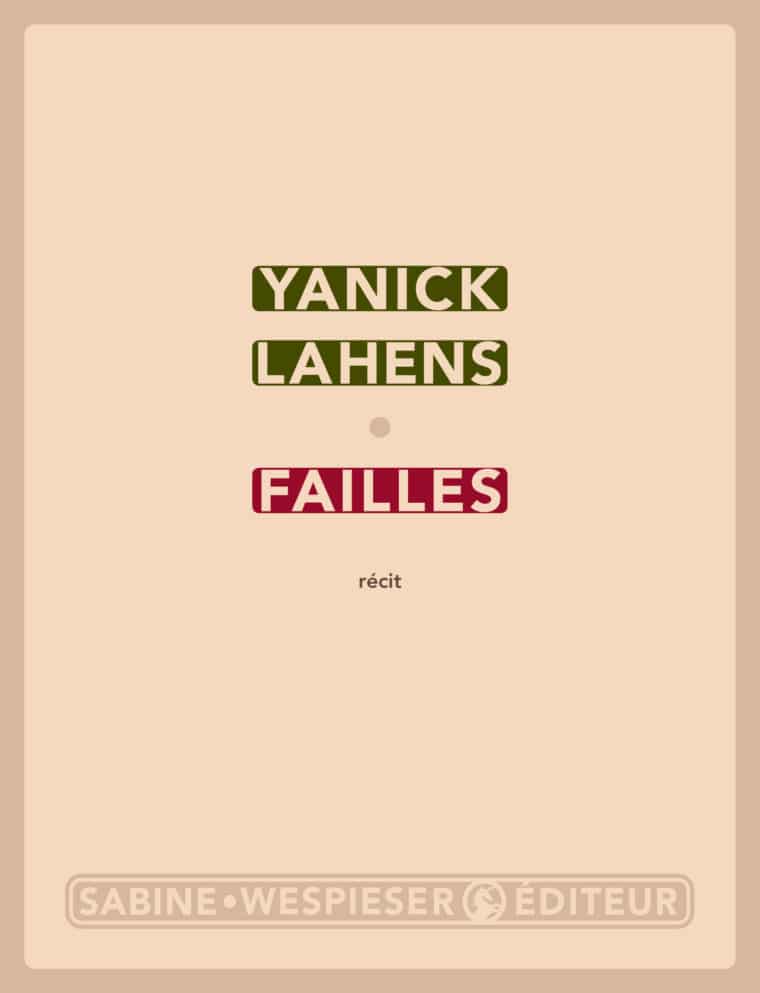 Failles - Yanick Lahens - 2010