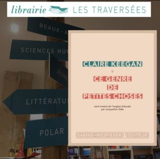 Coup de cœur de la librairie LES TRAVERSÉES (Paris Ve)