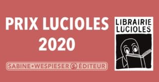 Prix de la librairie LUCIOLES (Vienne) 2020