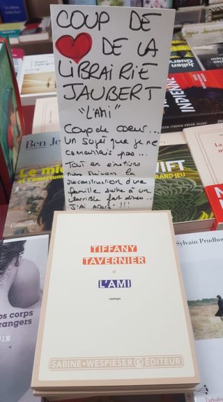 Coup de cœur de la librairie JAUBERT (Riez)
