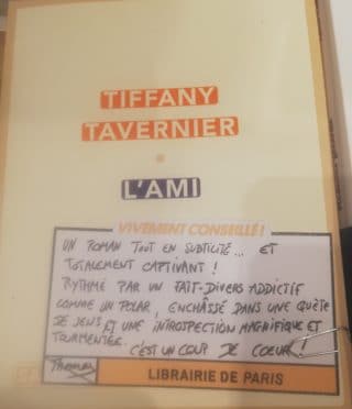 Coup de cœur de la LIBRAIRIE DE PARIS (Paris XVIIe)
