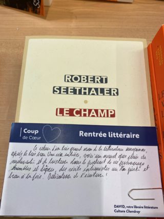 Coup de cœur du CULTURA CHAMBRAY-LÈS-TOURS