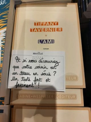 Coup de cœur de la librairie MOLLAT (Bordeaux)