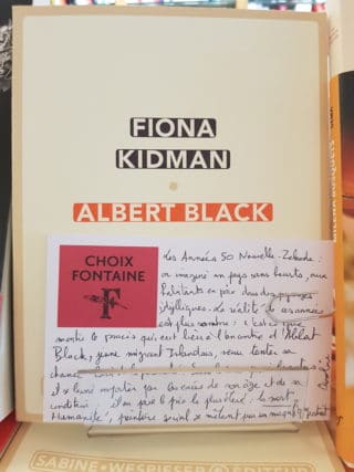 Coup de cœur de la librairie FONTAINE VICTOR HUGO (Paris XVIe)