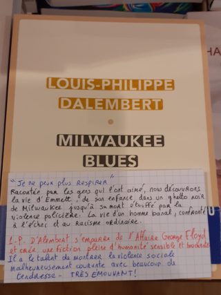Coup de cœur de la librairie PAGE 189 (Paris XIIe)