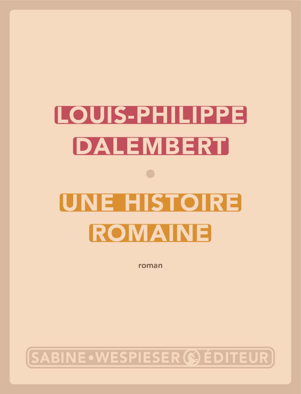 couverture de : Une histoire romaine