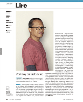 Sato l&rsquo;impie d&rsquo;Eka Kurniawan, Le Nouvel Obs, Didier Jacob, 6 août 2026